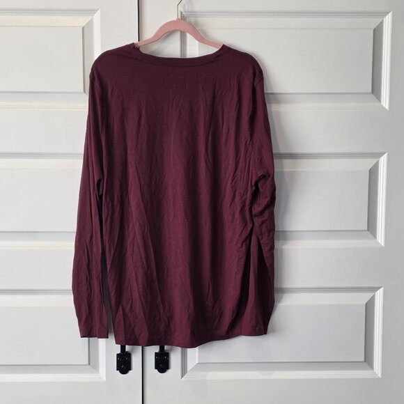 NWT:  Rhone The Modino Wool Long Sleeve Tee - Picture 4 of 4